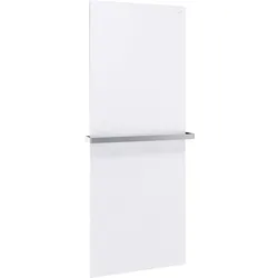 Zehnder fina Design-Elektrobadheizkörper ZFF21650B500000 FIFE-130-050/D, 1300 x 500 mm, Traffic black, RAL 9017