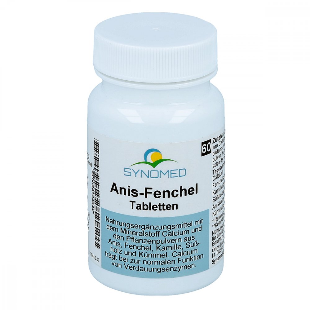 Synomed GmbH Anis Fenchel Tabletten 04134542