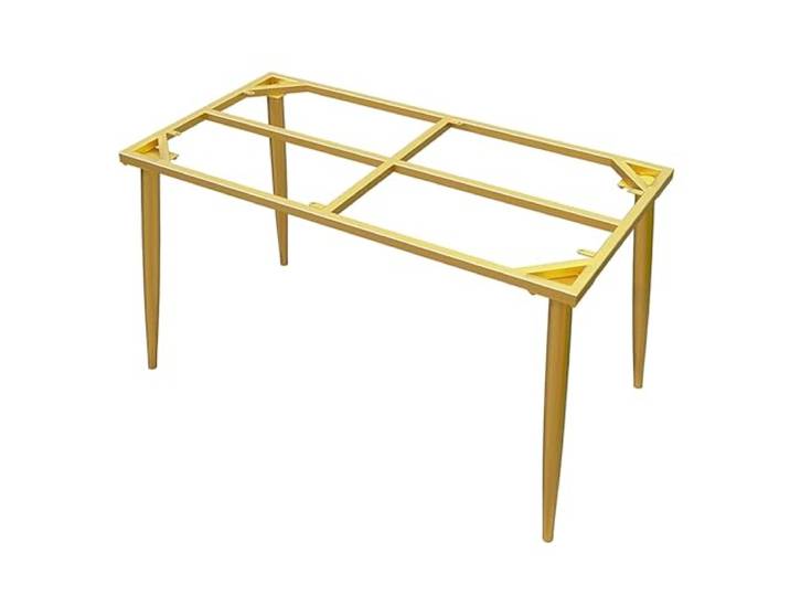 JIiopCFegh Tischbeine, Couchtischbeine aus Metall, DIY-Projekte for Schreibtischbeine(Gold,80x40x73cm)