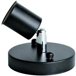 Inspired Deals Golden Retro E27 Lamp Holder Adjustable Metal Socket For Vintage Lighting Black
