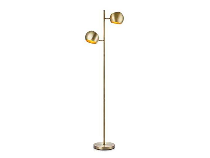 EDGAR Floor Lamp by Markslöjd - ANTIQUE Lamp in Metal.
