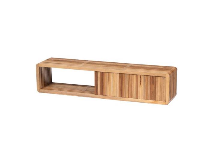 Console murale grand modèle en teck recyclé L115 cm Calopsite - Amadeus