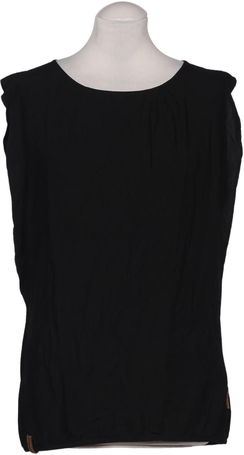 Naketano Damen Bluse, Schwarz, Gr. M, Viskose - Second Hand