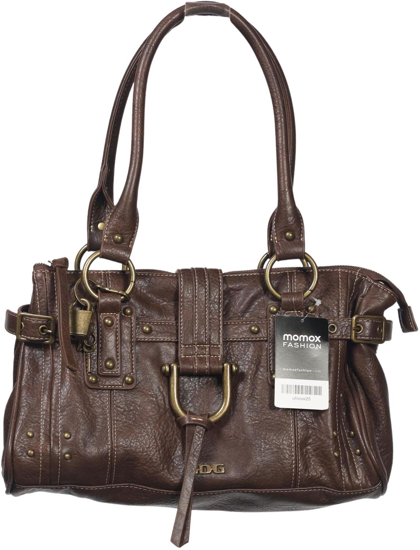 BDG Urban Outfitters Damen Handtasche gross, Braun, Kunstleder - Second Hand