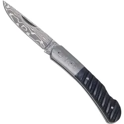 Haller, Mehrzweckmesser, Damast-Taschenmesser Büffelhorn 42973 (7 cm)