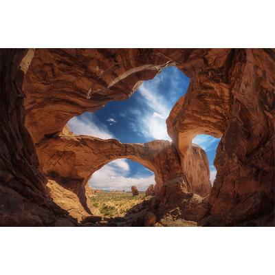 Fototapete PAPERMOON "Photo-Art JUAN PABLO DE, DOPPELBOGEN", bunt, B:5m L:2,8m, Vlies, Tapeten
