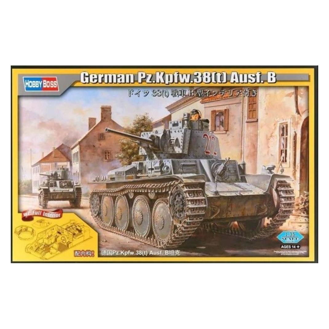 Hobby Boss German Panzer Kpfw.38(t) Ausf.B (80141)