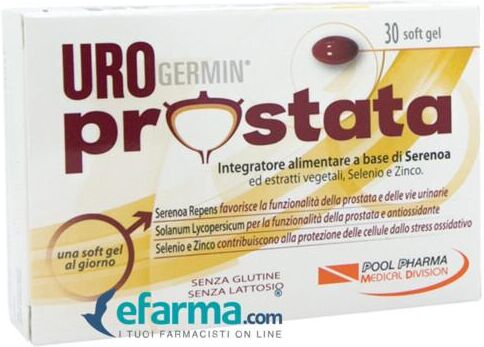Urogermin Prostata Integratore Benessere Urinario 30 Capsule Softgel