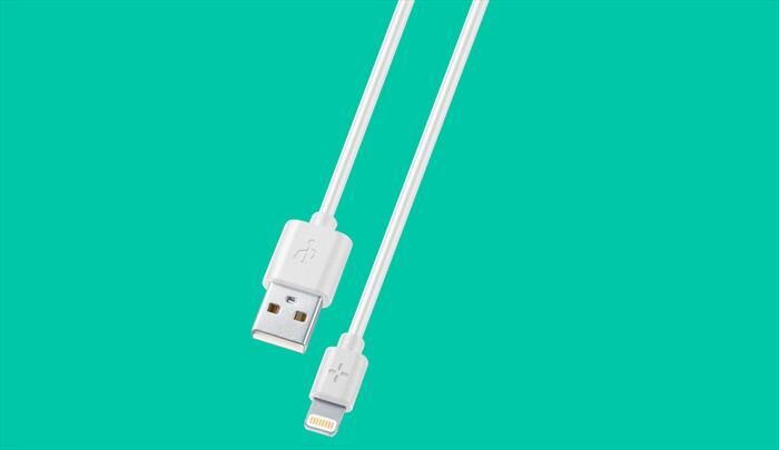 Cellular Line Plcabmfi1m Cavo Dati-ploos-cavo Lightning-bianco