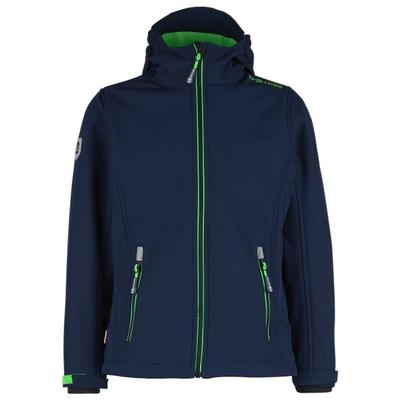 Trollkids - Kid's Trollfjord Jacket - Softshelljacke Gr 128 blau