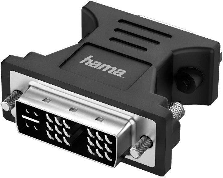 Adattatore video Hama 00200340 Adapter Video DVI VGA Black