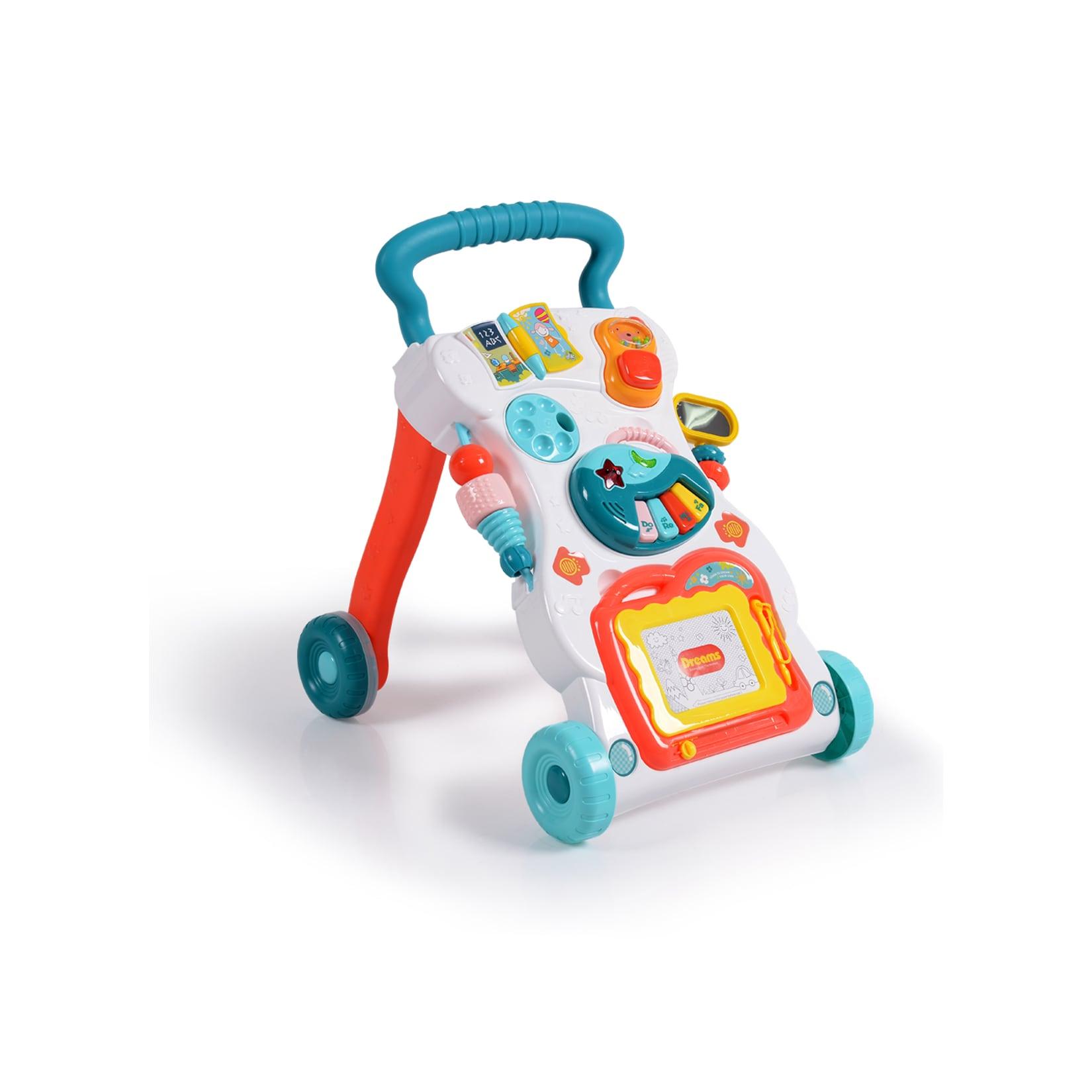 Moni Lauflernwagen Dreams, Spielcenter, Zeichenbrett, Melodien und Geräusche grün