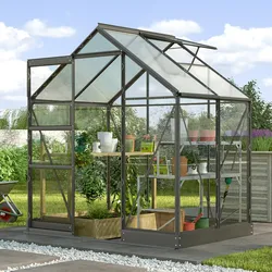 Vitavia Gewächshaus "Kapitol 2500",schwarz,2,5 m2