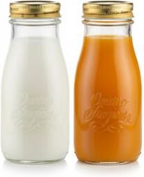 Bormioli Rocco Set of 2 Quattro Stagioni Bottles