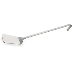 WAS Germany 8x Backschaufel Stiel: 38 cm, Schaufel: 12 x 10 cm, Gastro, Chromnickelstahl silber
