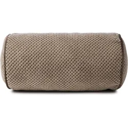 Gözze Kissenrolle mit Reißverschluß und Keder Sven (gefüllt) taupe 40x20 cm