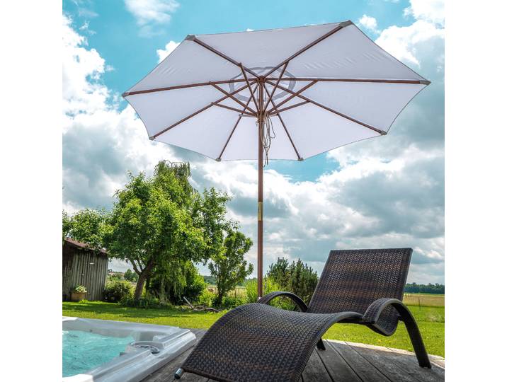 Sonnenschirm-Bespannung für paramadera Holz-Sonnenschirm