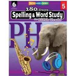 180 Days of Spelling and Word Study for Fifth Grade (Grade 5): Practice, Assess, Diagnose, Sachbücher von Shireen Pesez Rhoades