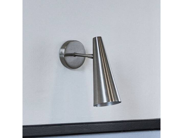 Precise Wandleuchte, silber, 21 cm, Stecker - House Doctor - Wohnzimmer - Design - Metall - Einflammig
