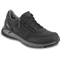 MEINDL Herren Wander Multifunktions Schuhe Genua (zip), Größe 42 in Schwarz Schwarz