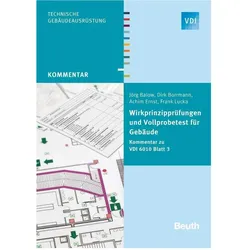 Wirkprinzipprüfungen und Vollprobetest für Gebäude, Fachbücher von Achim Ernst, Dirk Borrmann, Frank Lucka, Jörg Balow