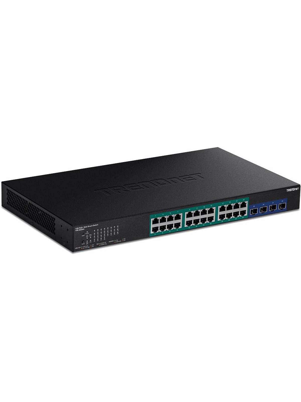 TRENDnet TPE-30284 28-Port Gigabit Web Smart PoE+ Switch