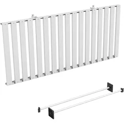 Vitavia Abklappbarer Tisch aus Aluminium inkl. Befestigungsmaterial-alu-natur