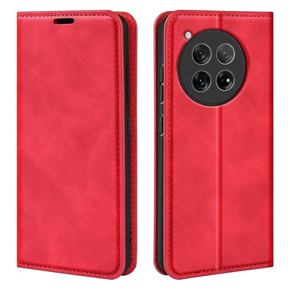 Cover-Discount OnePlus 12 - Stand Flip Case Hülle rot (OnePlus 12) (660179077C)
