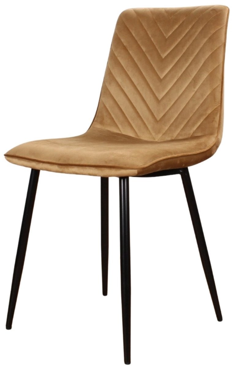 DS4U Gaby eetkamerstoel Velvet Goud