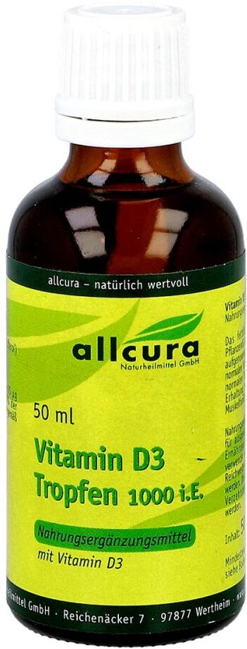 Vitamin D3 Tropfen 1000 I.e.