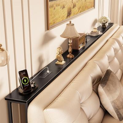 No Sofa Table with Power Outlets