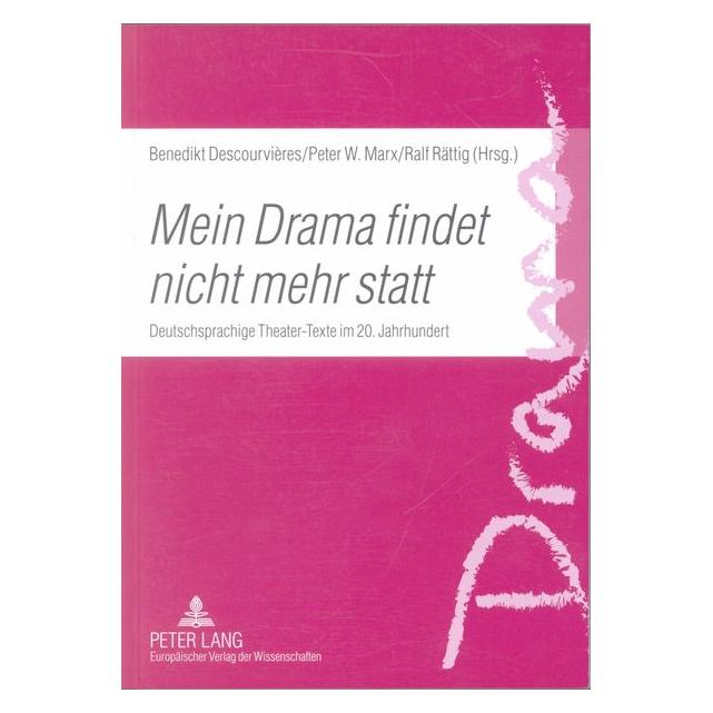 Peter Lang "Mein Drama findet nicht mehr statt" (Deutsch) (64886670)