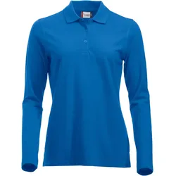 CLIQUE Classic Marion langarm Poloshirt Damen 55 - royalblau XS
