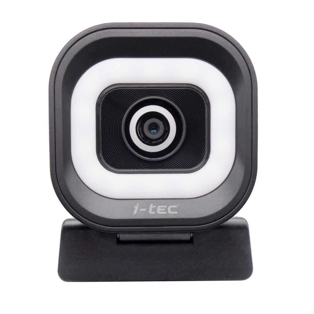 i-tec SOLOMON 700 STREAM 4K Webcam mit Ringlicht CAMSOLOMON4K700