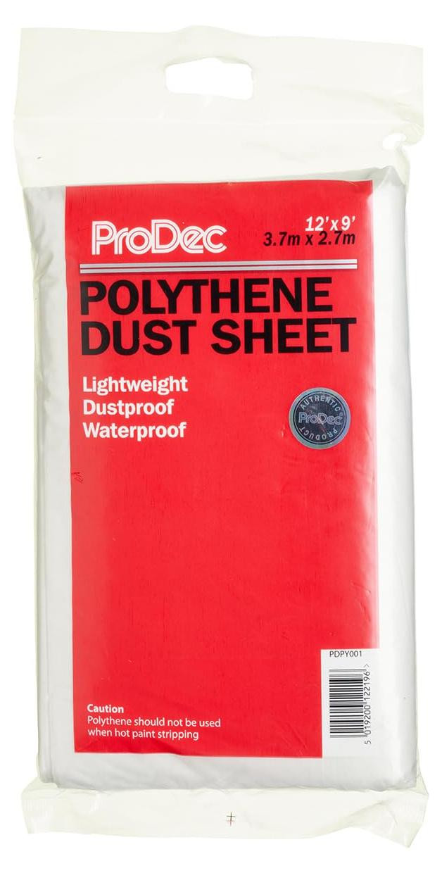 ProDec Advance polyethyleen afdichtingsfolie van Universal Textiles, 3,6 x 2,7 meter
