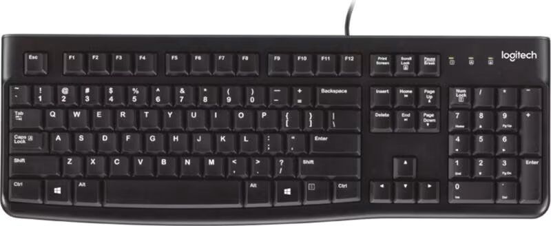 Logitech Teclado K120 Usb Negro Francés Talla Única Unisex