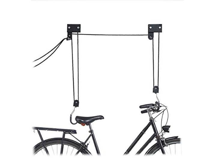 Relaxdays Élévateur de vélo avec crochet et frein à corde\, kayak\, élévateur de vélo\, taille unique