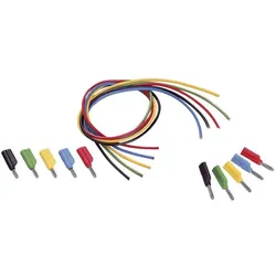 Voltcraft, Messleitung, PVC-Messleitungs-5er-Set
