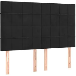 vidaXL, Boxspringbett, Jaiden (Block mit Quadraten) (140 x 200 cm)