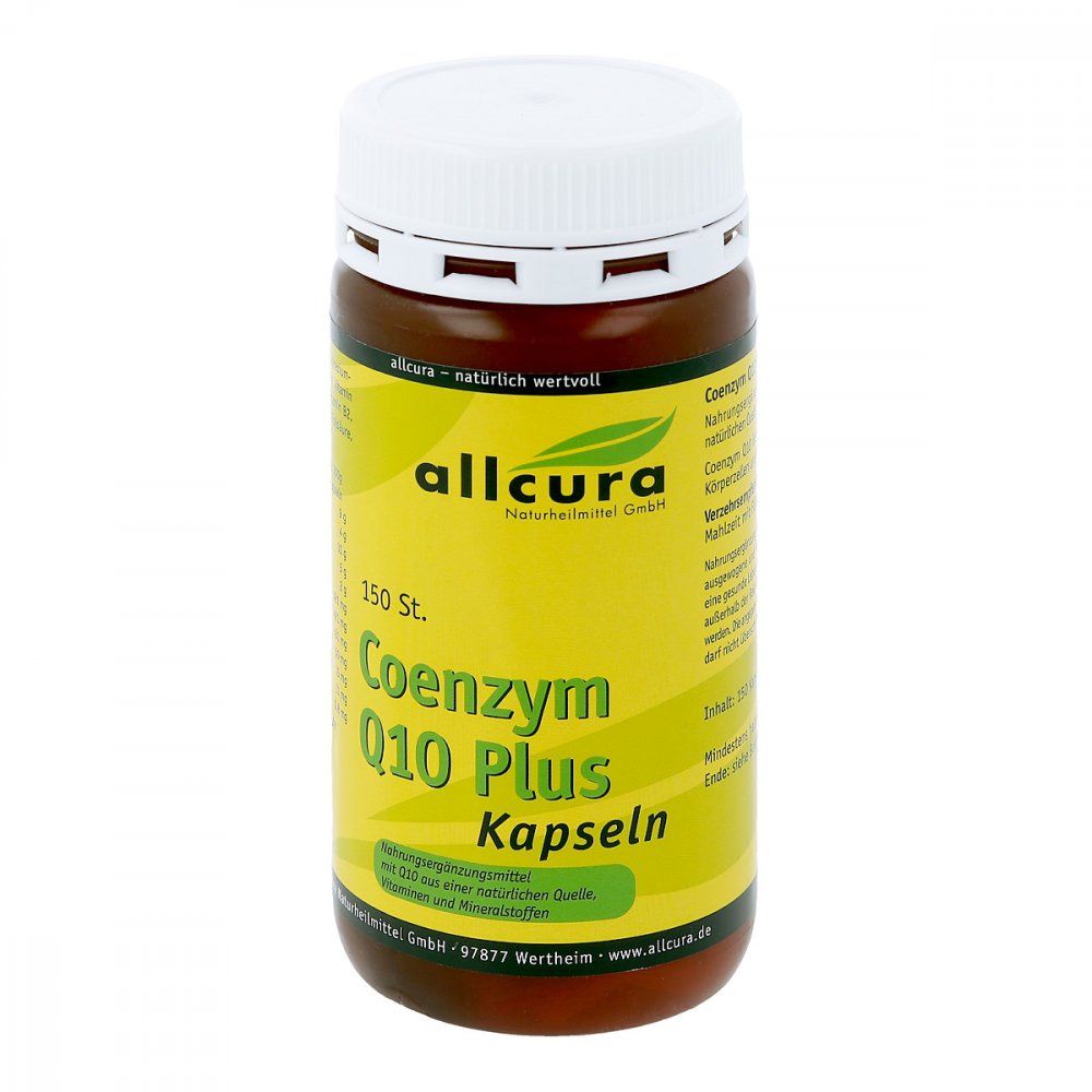 allcura Naturheilmittel GmbH Coenzym Q10 plus Kapseln 01246157