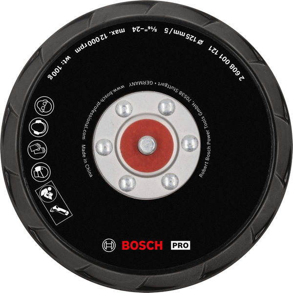 Bosch PRO Polierteller, 125 mm, GPX 12V-125 2608001121