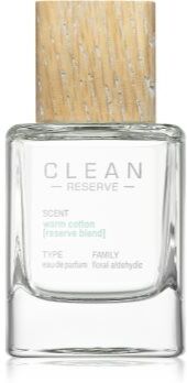 CLEAN Reserve Warm Cotton Eau de Parfum para mulheres 50 ml. Reserve Warm Cotton