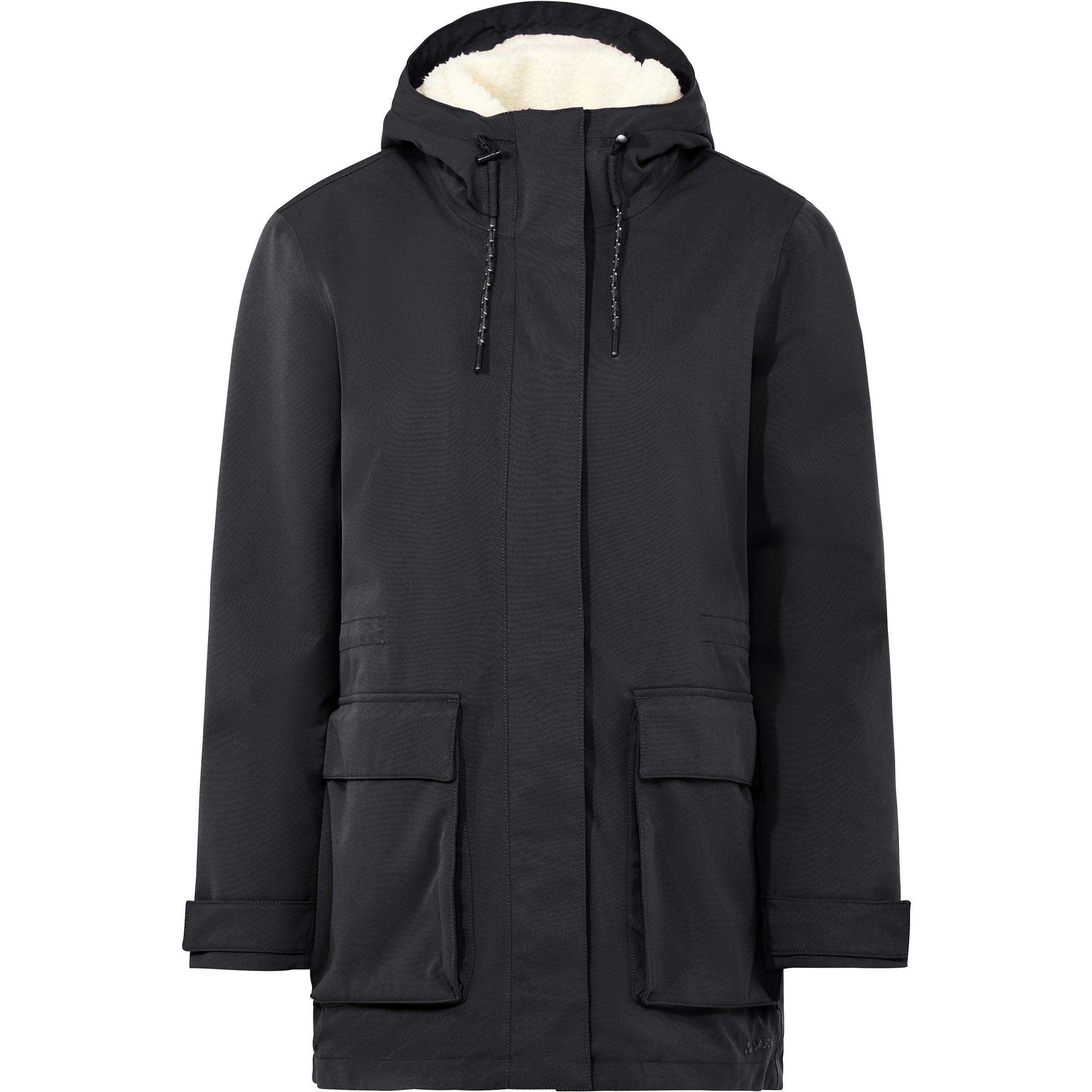 Vaude Manukau III Parka Damen Winterjacke schwarz Größe S Lifestyle Winddicht Wasserabweisend