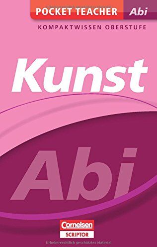 Ingo Wirth - Pocket Teacher Abi Kunst: Kompaktwissen Oberstufe - Preis vom 10.10.2026 11:48:34 h