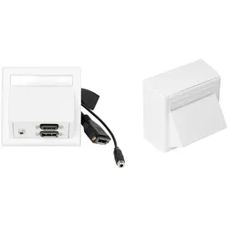Vivolink, Steckdose, Wall box HDMI, DisplayPort