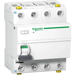 Schneider Electric, Schutzschalter, FISchalter 4P 63A 500mA Typ