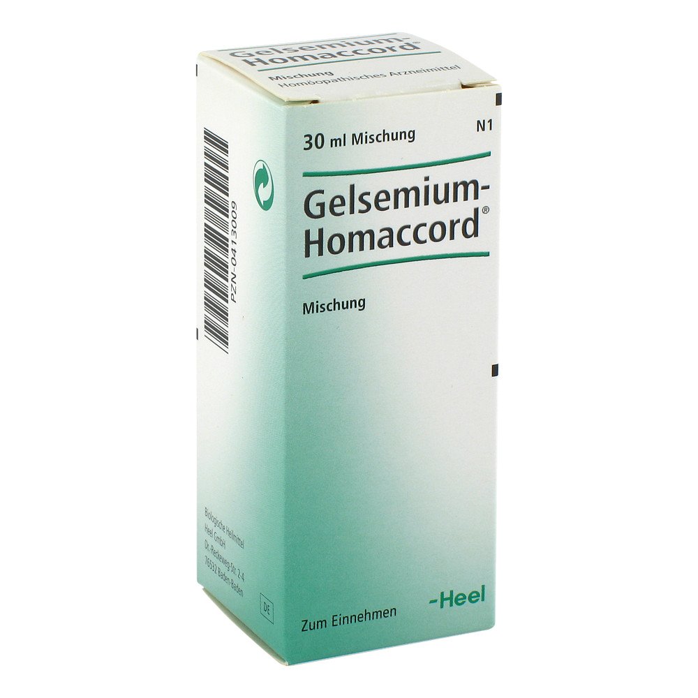 Biologische Heilmittel Heel GmbH Gelsemium Homaccord Tropfen 00413009