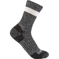 Carhartt MIDWEIGHT CREW SOCK SC7680W - black - MED