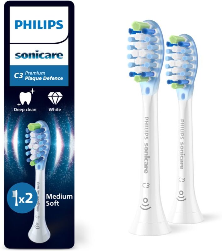 Philips Sonicare Premium Plaque Defense HX9042/87 Ersatzkopf für Zahnbürste 2 St.