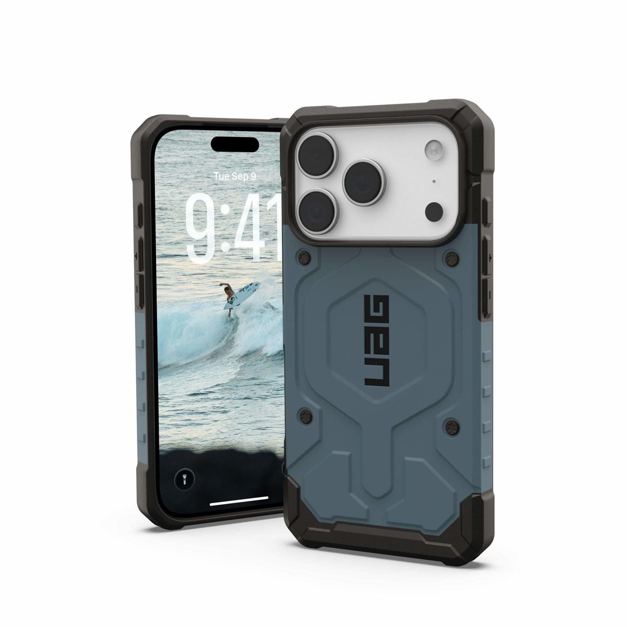 UAG Urban Armor Gear Pathfinder MagSafe Case Apple iPhone 17 Pro Max cloud blau 114549114151